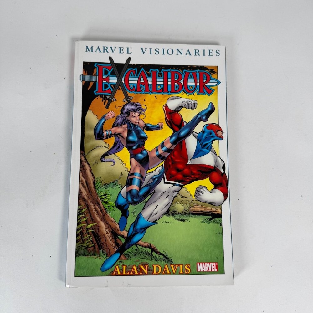 Excalibur Visionaries Alan Davis‎ Vol 2 TPB Marvel 2010 X-Men Comic